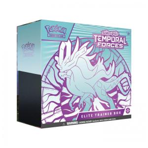 Box de Treinador Elite Pokémon TCG Scarlet & Violet Temporal Forces The Pokémon Company com 9 boosters