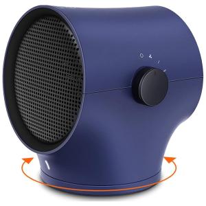 Aquecedor de Cerâmica Elétrico Portátil, 3 Configurações, 1500W, Roxo, 110v, WIND TALK, Violeta