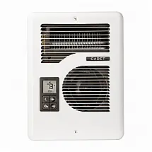 Aquecedor Elétrico de Parede Cadet Energy Plus Branco com Termostato Digital 1500W 240V