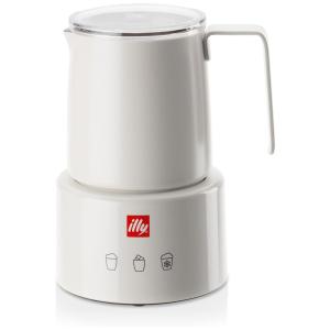 Espumador de Leite Elétrico, Capacidade 150 mL, Aço Inox, 110v, ILLY 22986, Branco