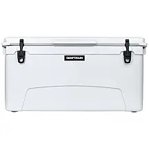 Cooler Térmico Portátil 110 Litros com Isolamento Espesso e Abridor, Driftsun, Branco