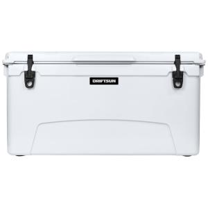Cooler Térmico Portátil 110 Litros com Isolamento Espesso e Abridor, Driftsun, Branco