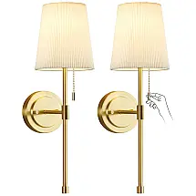 Arandela de Parede Vintage, com Estilo Industrial Conjunto Com 2 Unidades. EJIAXIN