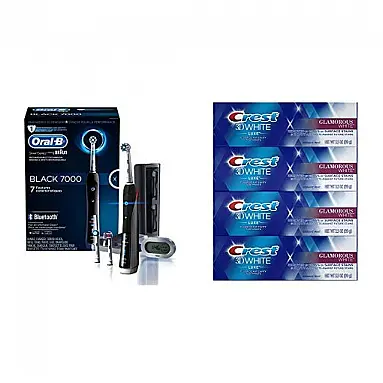Escova de dentes elétrica recarregável