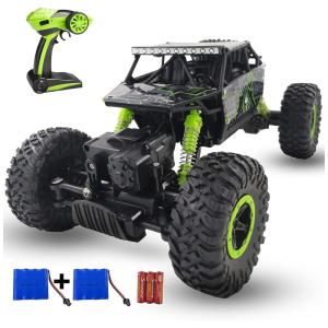 Off Road Controle Remoto Sem Fio Até 80mts Suspensão Independente Botão Giratório Bi Motor