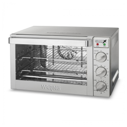 Forno Elétrico de Bancada Profissional, 110V 1700W, Aço Inoxidável, Waring WCO500X, Prata