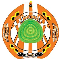 Boia Rebocável Aquática WOW Sports para 4 Pessoas, Laranja