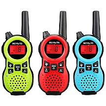 Rádio Comunicador Walkie Talkie Retevis RT38, 3 Unidades, Rádio de 2 Vias Longo Alcance, 22 Canais, Portátil, VOX