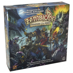 Jogo de Estratégia Zombicide 1 a 6 Jogadores, Para Maiores de 14 Anos, CMON GUGGUF036, Preto
