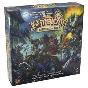 Jogo de Estratégia Zombicide 1 a 6 Jogadores, Para Maiores de 14 Anos, CMON GUGGUF036, Preto