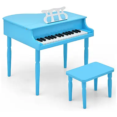 Piano Clássico Infantil de Madeira