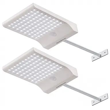 Luminária Solar Externa 80 LEDS