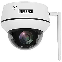 Câmera de Segurança EVERSECU á Prova de Vandalismo e Zoom Ótico 1080p 5X