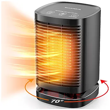 Mini Aquecedor Elétrico com 3