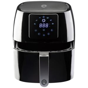 Fritadeira Elétrica 4.5L com Painel Digital e Temperatura Ajustável, 1400W, 110v, MASTERCHEF AirFryer 4.75 Qt, Preto