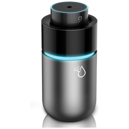 Umidificador Ultrassônico Portátil 200mL até 5H, 110v, VYAIME KQ Car Humidifier GreyB, Preto