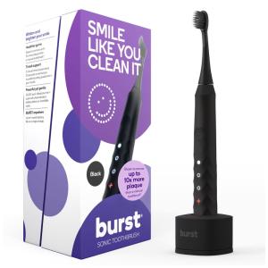 BURST Escova de Dentes Elétrica para Limpeza Profunda com 3 Modos, Rose Gold