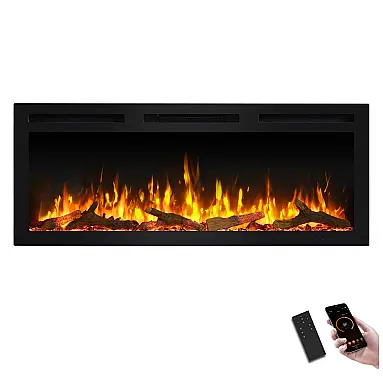Lareira Elétrica Linear PuraFlame Alice