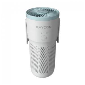 Purificador de Ar 2 em 1 com Velocidades Ajustável e Filtro Hepa, Raycon, Branco