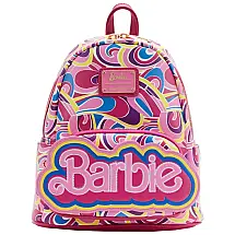 Mochila Escolar Infantil Barbie Retro, Cor Rosa