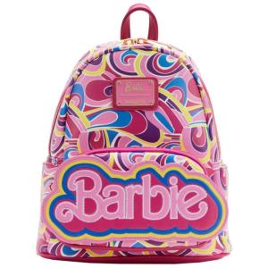 Mochila Escolar Infantil Barbie Retro, Cor Rosa