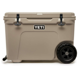 Cooler Térmico Portátil 45 Latas com Alça e Rodas, YETI, Bege