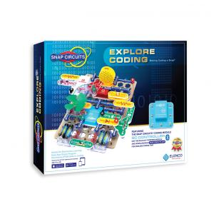 Snap Circuits Explore Coding – Kit Educacional de Eletrônica e Programação para Crianças a Partir de 8 Anos