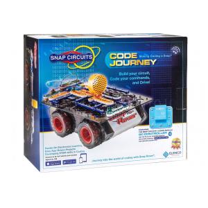 Snap Circuits Code Journey – Kit Educacional de Eletrônica e Programação com Controle Bluetooth para Crianças a Partir de 8 Anos