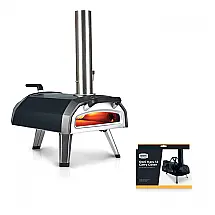 Forno de Pizza Ooni Karu 2 Multicombustível 12" Portátil Pedra Refratária Alta Temperatura 500°C Externo