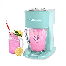 Máquina de Slush Raspadinha Nostalgia NFBS4AQ6A 1,2L Dupla Textura Mistura Automática Azul Aqua
