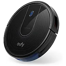 Aspirador de Pó Robô by 11S Plus com Controle Remoto Silencioso Sucção 1500Pa, EUFY AK T2119111, Preto