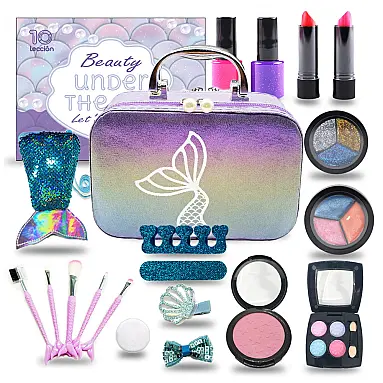 Kit de Maquiagem Infantil Lavável