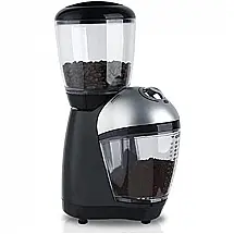 YYlight Moedor de Café 8 Níveis de Moagem até 1.5kg Aço Inoxidável, 200W, 220V, Preto