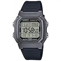 Relógio Masculino Digital Classic, W, CASIO W 800HM 7AVCF, Azul