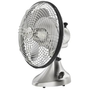 Ventilador de Mesa Oscilante com 3 Velocidades, 110V 75W, VORNADO FA1 0060 13, Prateado