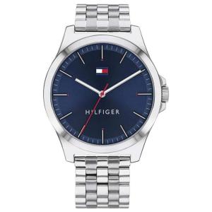 Relógio Masculino de Quartzo e Aço Inoxidável, TOMMY HILFIGER 1791713, Prateado