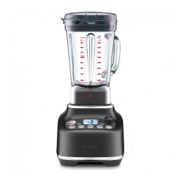 Liquidificador Breville BBL920BST Super Q de Grau Comercial para Casa, Aço Inoxidável Preto