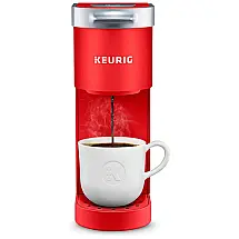 Mini Máquina de Café Expresso de Dose Única 110V 1500W Keurig K Vermelha