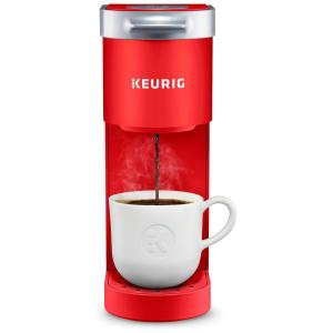 Mini Máquina de Café Expresso de Dose Única 110V 1500W Keurig K Vermelha