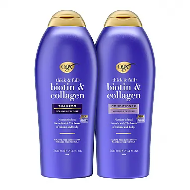 Biotin Collagen Shampoo e Condicionador