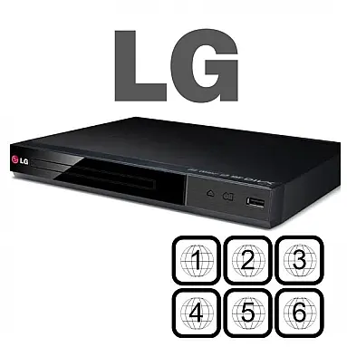 Leitor de DVD LG DP132H