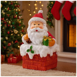 Decoração de Natal do Papai Noel para Casa, Figura de 17 cm, para Mamãe, Vovó e Amigas