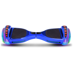 Hoverboard Elétrico com Autoequilíbrio com Luzes LED e Alto Falante Bluetooth Integrado, Emaxusa, Azul