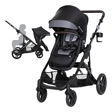 Carrinho Baby Trend Morph Preto