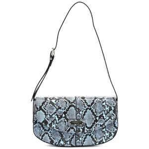 Bolsa Feminina de Ombro em Couro Sintético, LONDON FOG, Azul