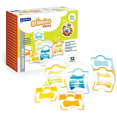Kit Blocos Magnéticos Guidecraft Grippies