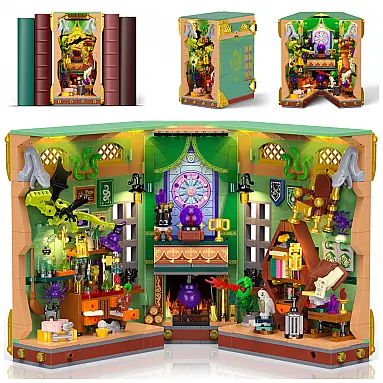 Conjunto de construção book nook