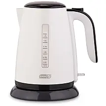 Chaleira Elétrica, Capacidade 1.7 L, Aço Inoxidável, Desligamento Automático, 1200W, 110v, DASH DEZK003WH, Branco