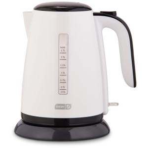 Chaleira Elétrica, Capacidade 1.7 L, Aço Inoxidável, Desligamento Automático, 1200W, 110v, DASH DEZK003WH, Branco