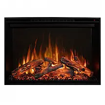 Lareira Elétrica Modern Flames 91x48cm 1500W Hybrid-FX 10 Cores Embutir 110V